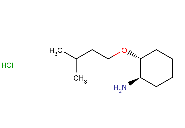 rac-(1R,2R)-2-(3-methylbutoxy)cyclohexan-1-amine hydrochloride, trans