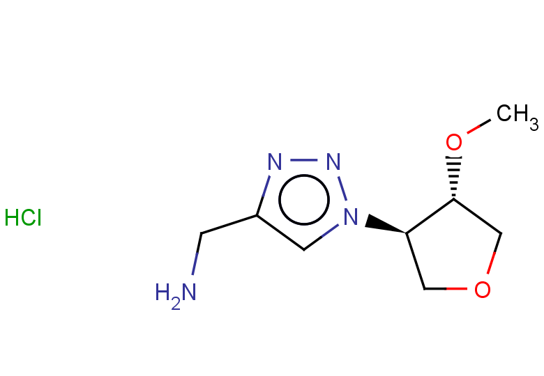 rac-{1-[(3R,4S)-4-methoxyoxolan-3-yl]-1H-1,2,3-triazol-4-yl}methanamine hydrochloride