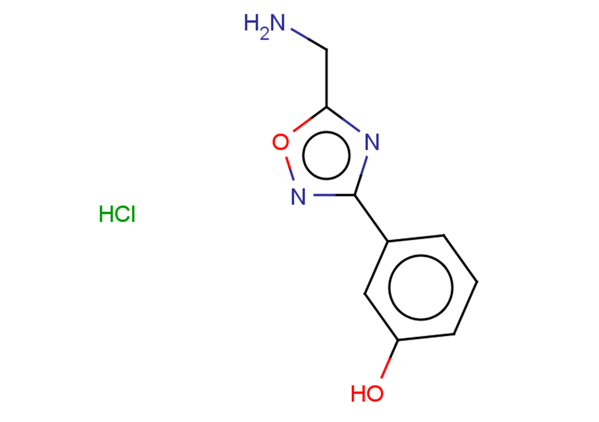 3-[5-(aminomethyl)-1,2,4-oxadiazol-3-yl]phenol hydrochloride
