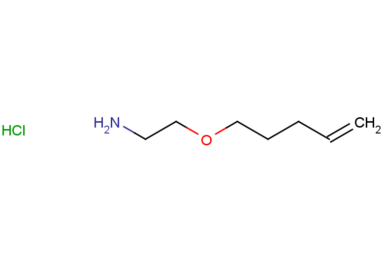 2-(pent-4-en-1-yloxy)ethan-1-amine hydrochloride