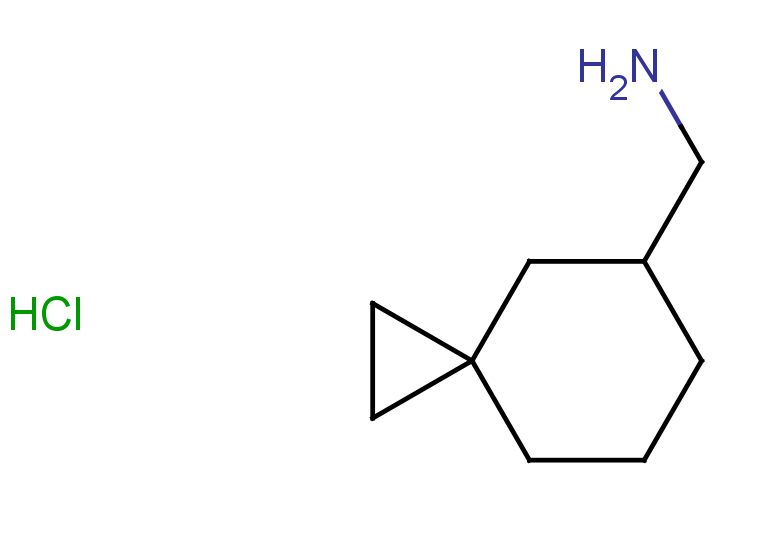 {spiro[2.5]octan-5-yl}methanamine hydrochloride