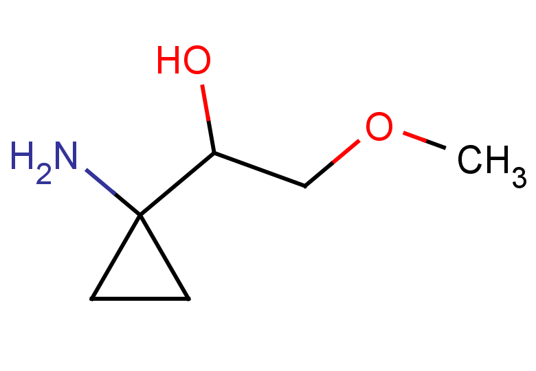 1-(1-aminocyclopropyl)-2-methoxyethan-1-ol