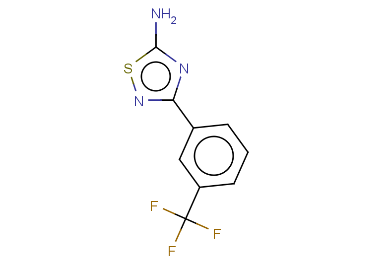 3-[3-(trifluoromethyl)phenyl]-1,2,4-thiadiazol-5-amine