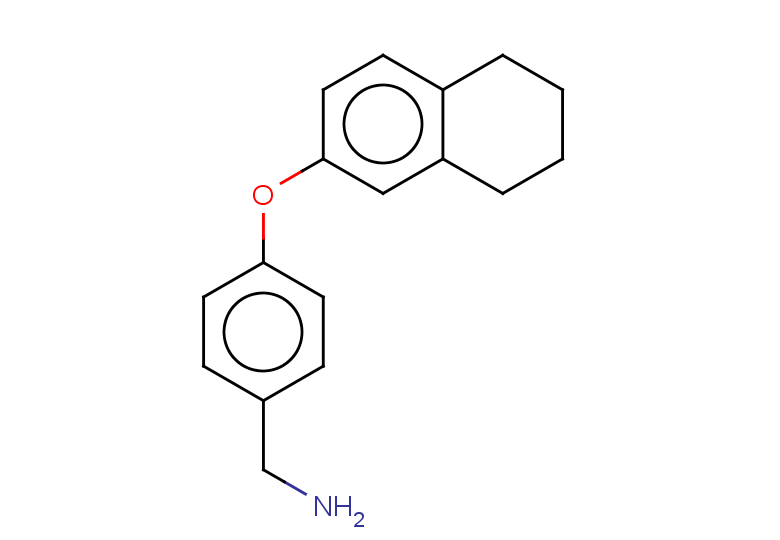 1-[4-(5,6,7,8-tetrahydronaphthalen-2-yloxy)phenyl]methanamine