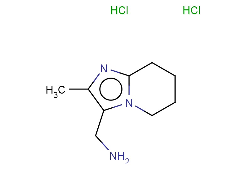 {2-methyl-5H,6H,7H,8H-imidazo[1,2-a]pyridin-3-yl}methanamine dihydrochloride