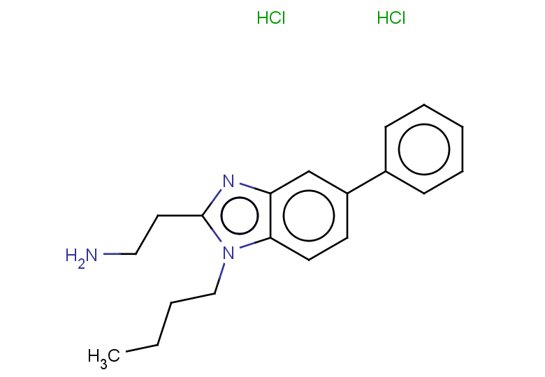 2-(1-butyl-5-phenyl-1H-1,3-benzodiazol-2-yl)ethan-1-amine dihydrochloride