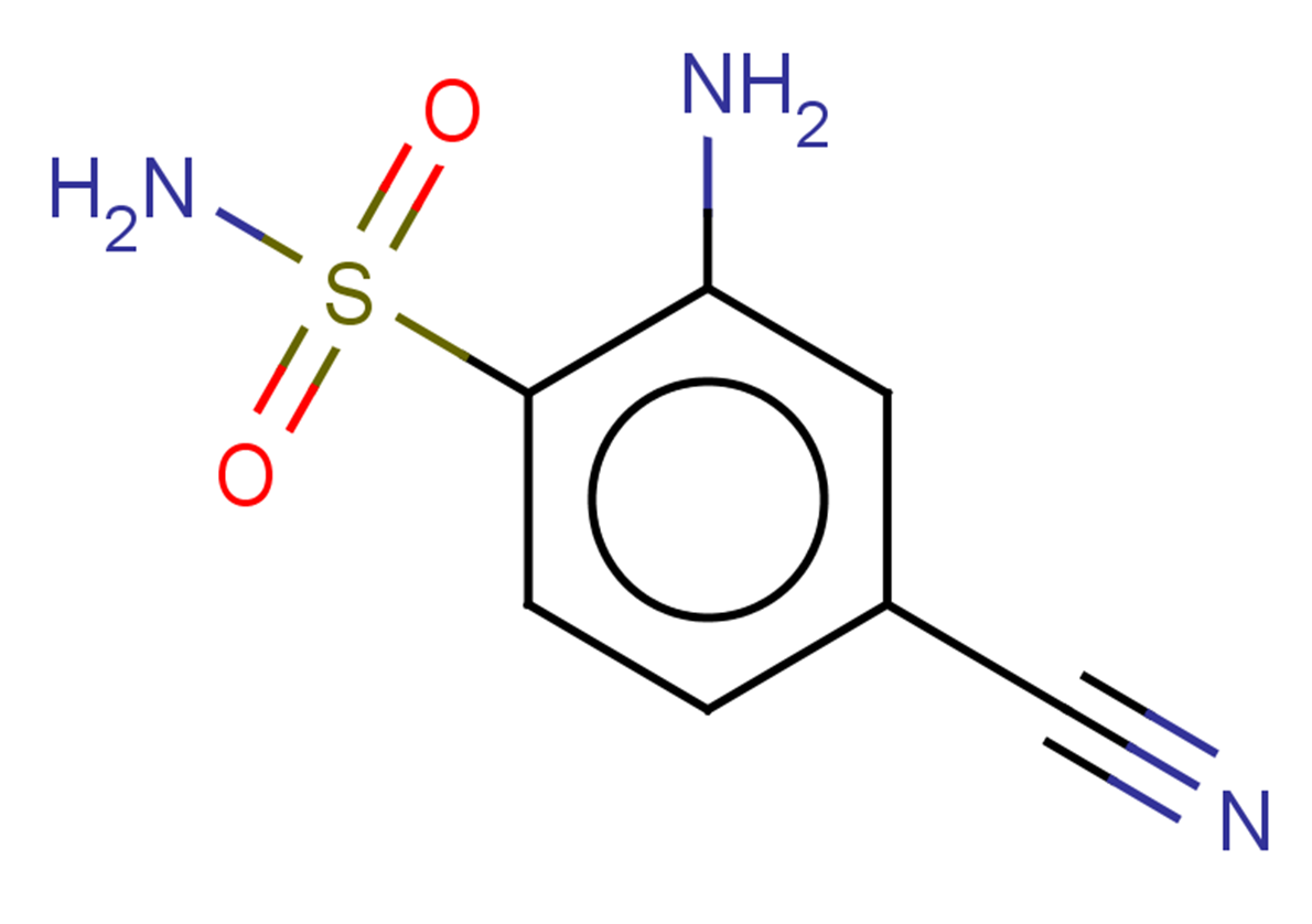 2-amino-4-cyanobenzene-1-sulfonamide
