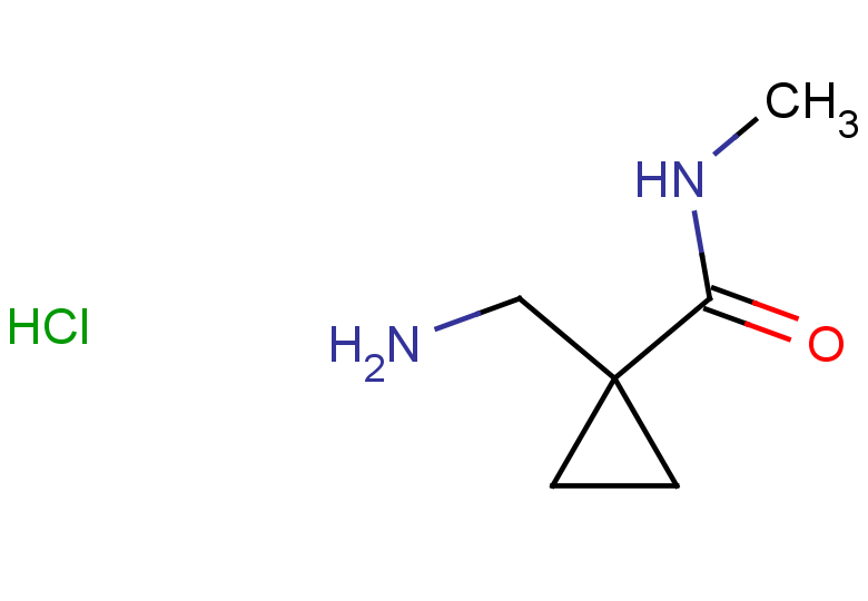 1-(aminomethyl)-N-methylcyclopropane-1-carboxamide hydrochloride