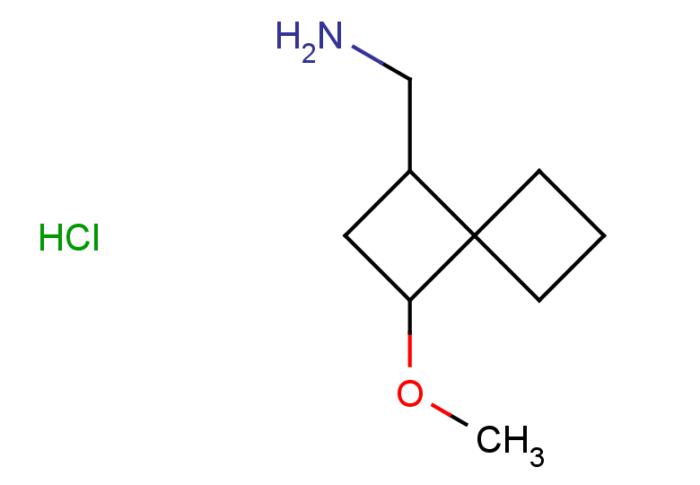 1-{3-methoxyspiro[3.3]heptan-1-yl}methanamine hydrochloride