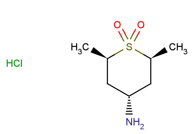 rac-(2R,4s,6S)-4-amino-2,6-dimethyl-1lambda6-thiane-1,1-dione hydrochloride