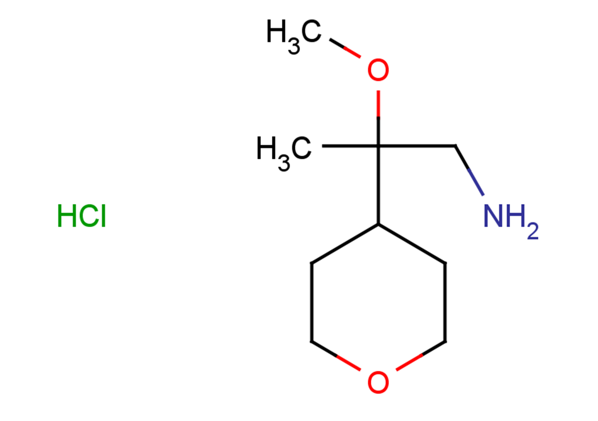 2-methoxy-2-(oxan-4-yl)propan-1-amine hydrochloride
