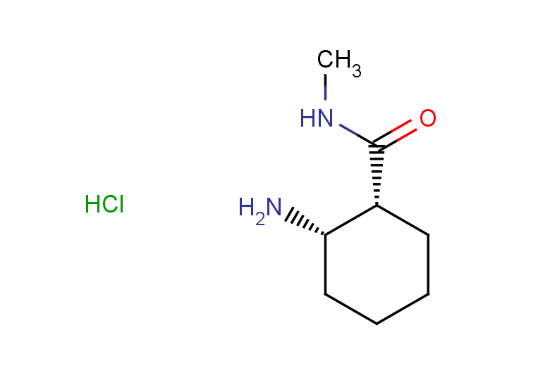 rac-(1R,2S)-2-amino-N-methylcyclohexane-1-carboxamide hydrochloride, cis