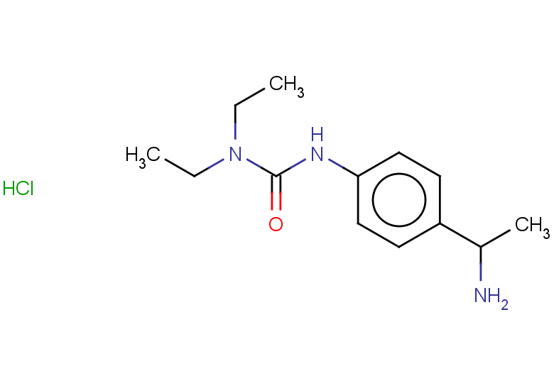 1-[4-(1-aminoethyl)phenyl]-3,3-diethylurea hydrochloride
