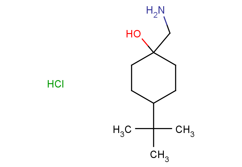 1-(aminomethyl)-4-tert-butylcyclohexan-1-ol hydrochloride
