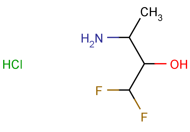 3-amino-1,1-difluorobutan-2-ol hydrochloride