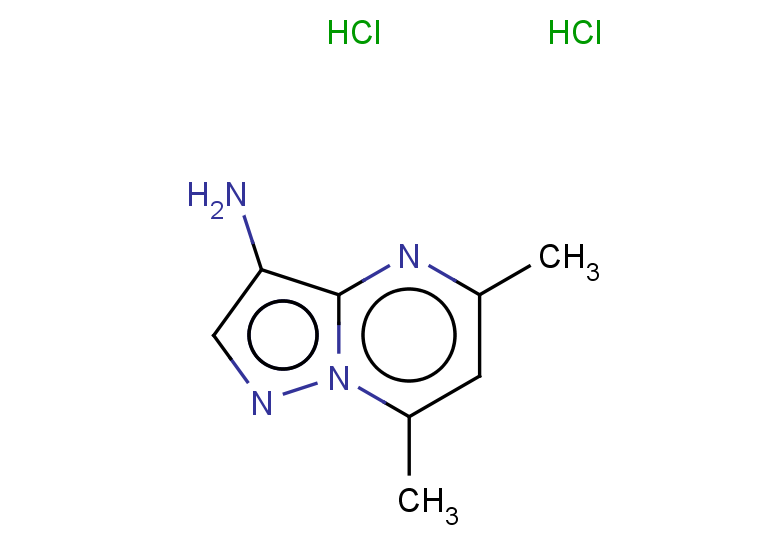 5,7-dimethylpyrazolo[1,5-a]pyrimidin-3-amine dihydrochloride