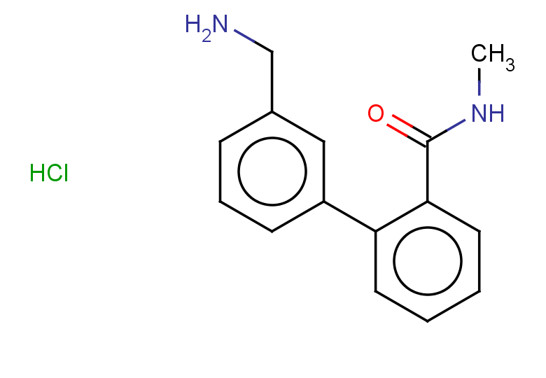 3'-(aminomethyl)-N-methyl-[1,1'-biphenyl]-2-carboxamide hydrochloride