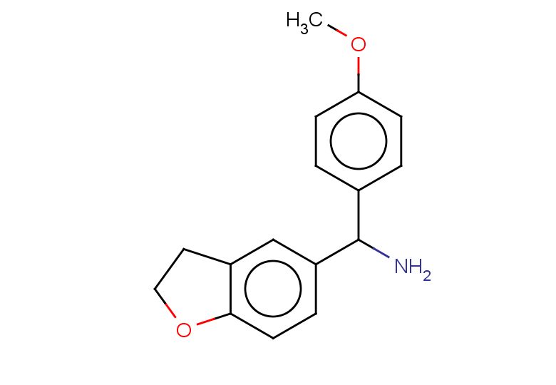 2,3-dihydro-1-benzofuran-5-yl(4-methoxyphenyl)methanamine