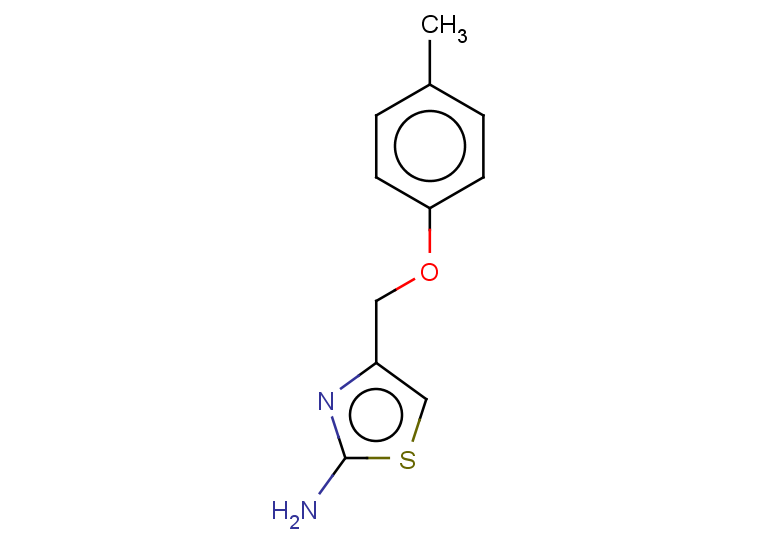 4-(4-methylphenoxymethyl)-1,3-thiazol-2-amine