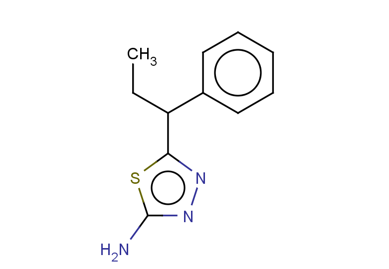 5-(1-phenylpropyl)-1,3,4-thiadiazol-2-amine