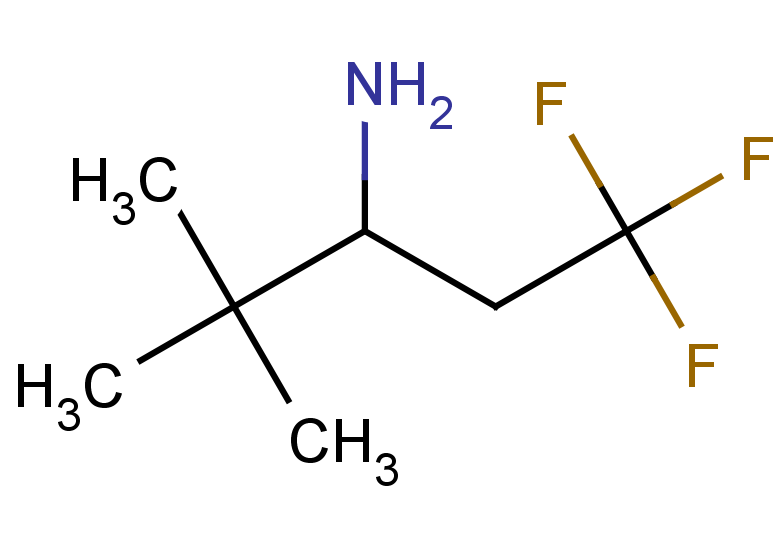 1,1,1-trifluoro-4,4-dimethylpentan-3-amine