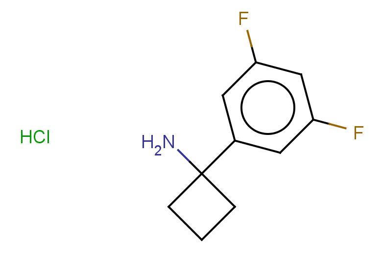 1-(3,5-difluorophenyl)cyclobutan-1-amine hydrochloride