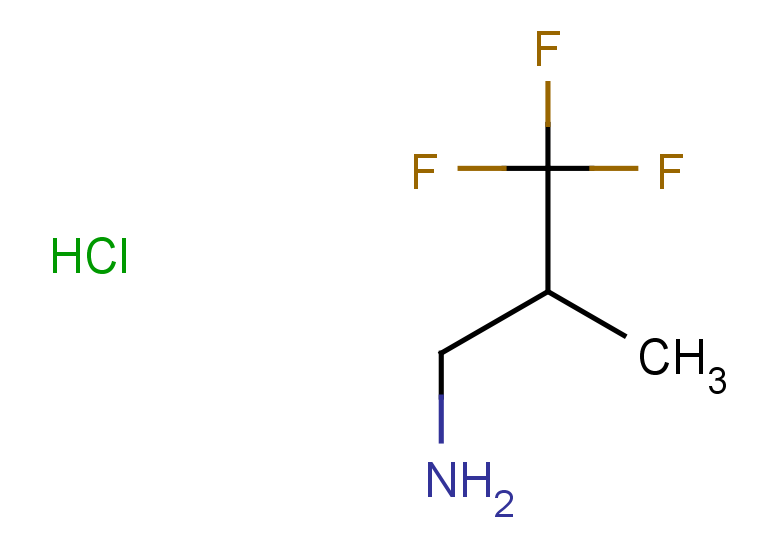 3,3,3-trifluoro-2-methylpropan-1-amine hydrochloride