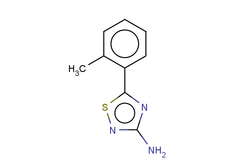 5-(2-methylphenyl)-1,2,4-thiadiazol-3-amine