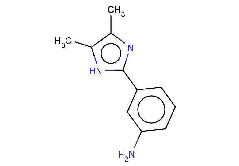 3-(4,5-dimethyl-1H-imidazol-2-yl)aniline