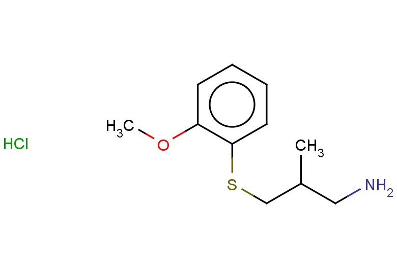1-[(3-amino-2-methylpropyl)sulfanyl]-2-methoxybenzene hydrochloride