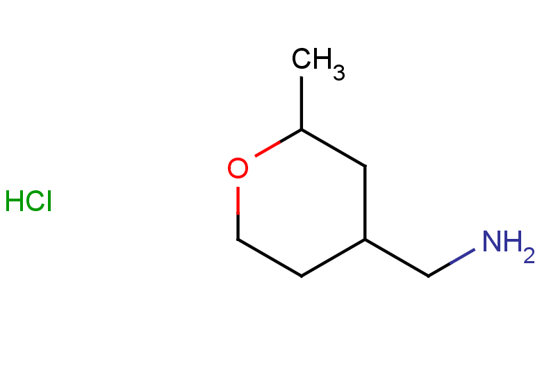 (2-methyloxan-4-yl)methanamine hydrochloride