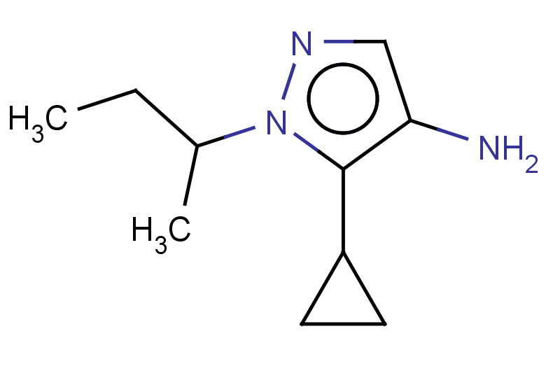 1-(butan-2-yl)-5-cyclopropyl-1H-pyrazol-4-amine