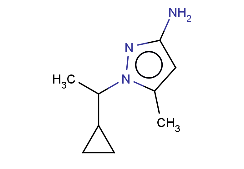1-(1-cyclopropylethyl)-5-methyl-1H-pyrazol-3-amine