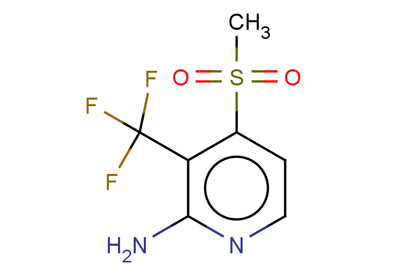 4-methanesulfonyl-3-(trifluoromethyl)pyridin-2-amine