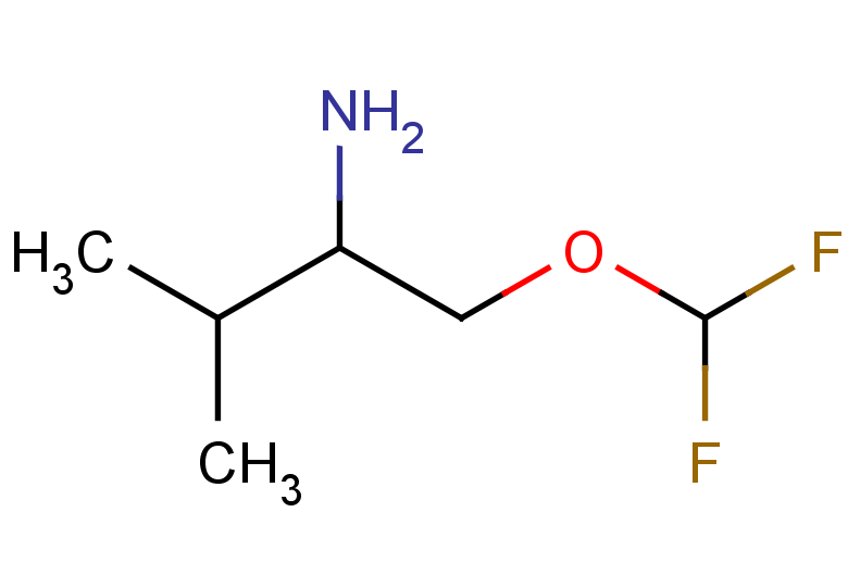 1-(difluoromethoxy)-3-methylbutan-2-amine