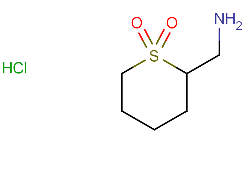 2-(aminomethyl)-1lambda6-thiane-1,1-dione hydrochloride