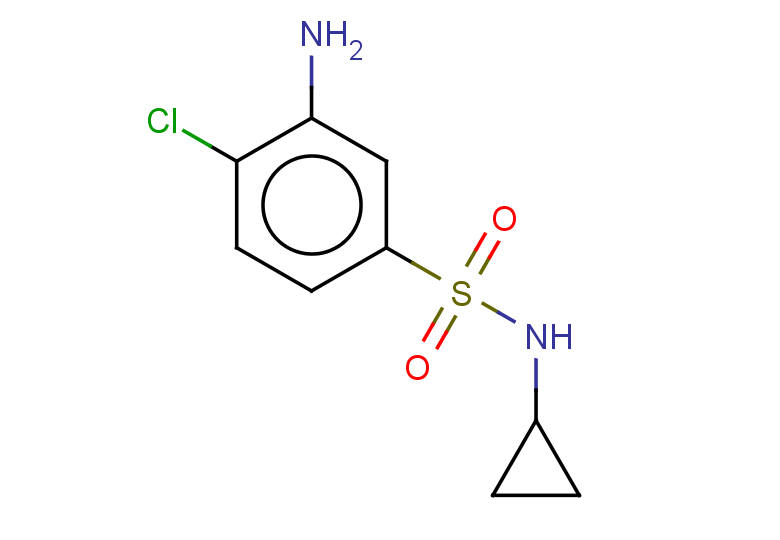 3-amino-4-chloro-N-cyclopropylbenzene-1-sulfonamide