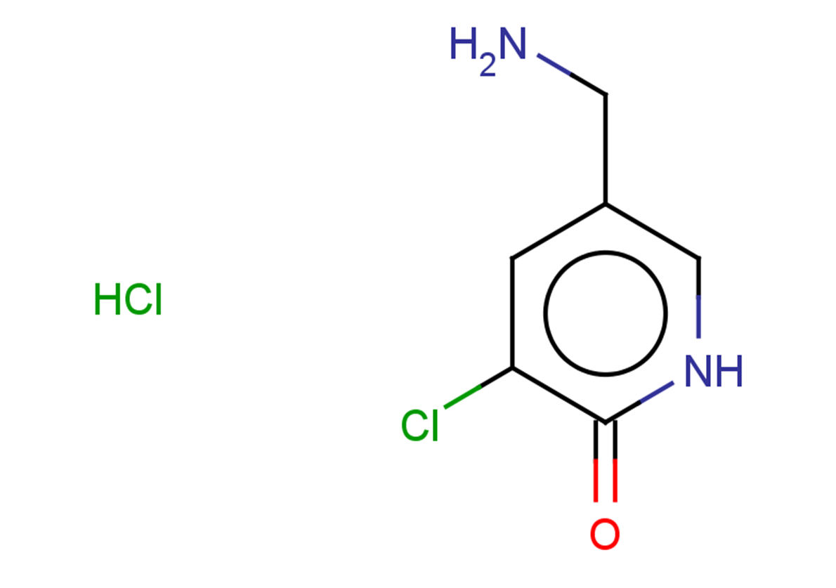 5-(aminomethyl)-3-chloro-1,2-dihydropyridin-2-one hydrochloride