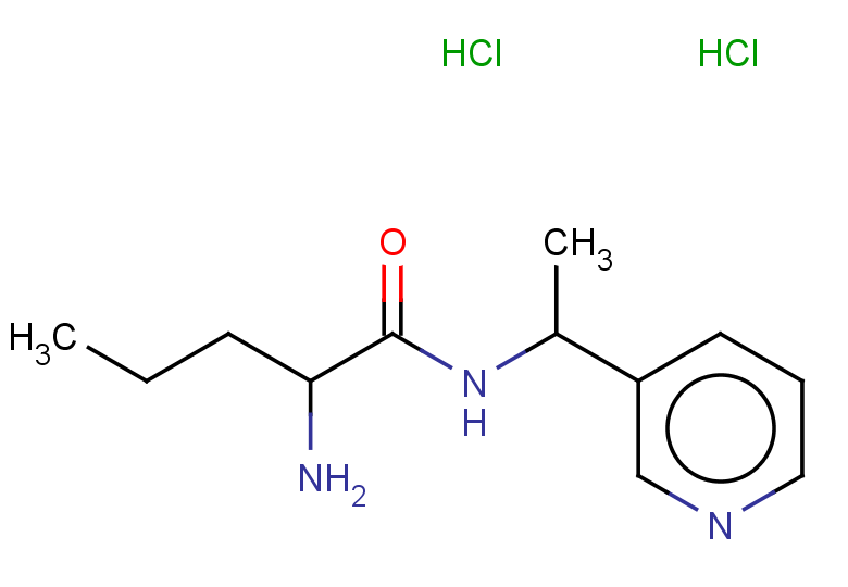 2-amino-N-[1-(pyridin-3-yl)ethyl]pentanamide dihydrochloride