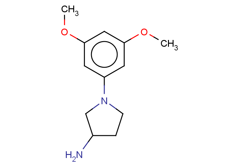 1-(3,5-dimethoxyphenyl)pyrrolidin-3-amine
