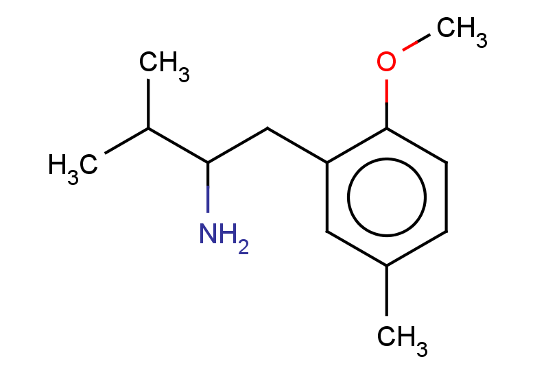 1-(2-methoxy-5-methylphenyl)-3-methylbutan-2-amine