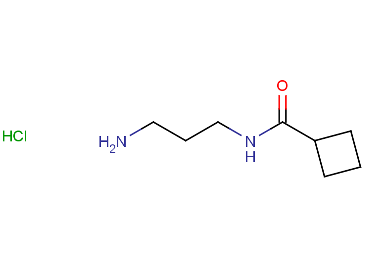 N-(3-aminopropyl)cyclobutanecarboxamide hydrochloride