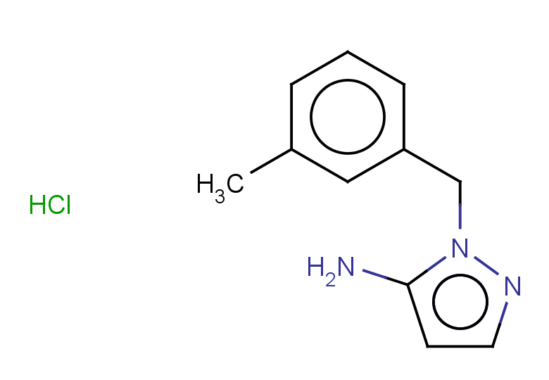 1-[(3-methylphenyl)methyl]-1H-pyrazol-5-amine hydrochloride