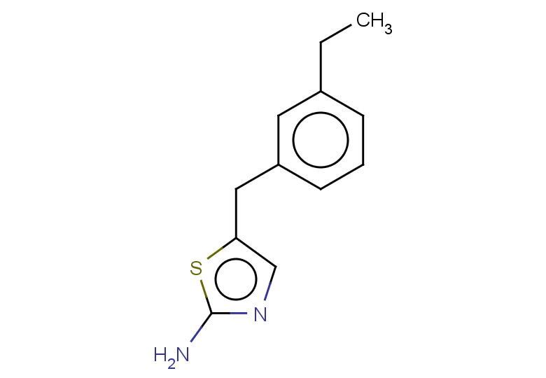 5-[(3-ethylphenyl)methyl]-1,3-thiazol-2-amine