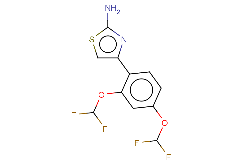 4-[2,4-bis(difluoromethoxy)phenyl]-1,3-thiazol-2-amine