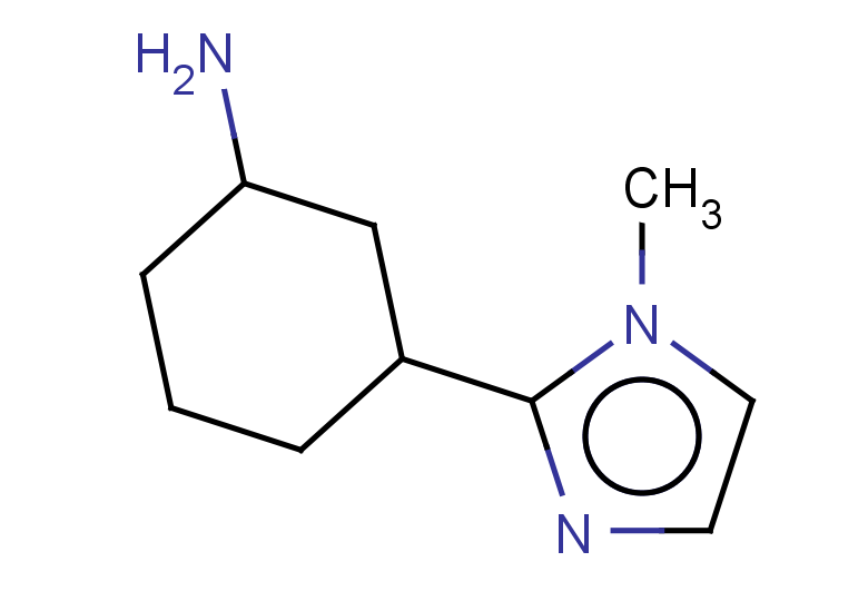 3-(1-methyl-1H-imidazol-2-yl)cyclohexan-1-amine