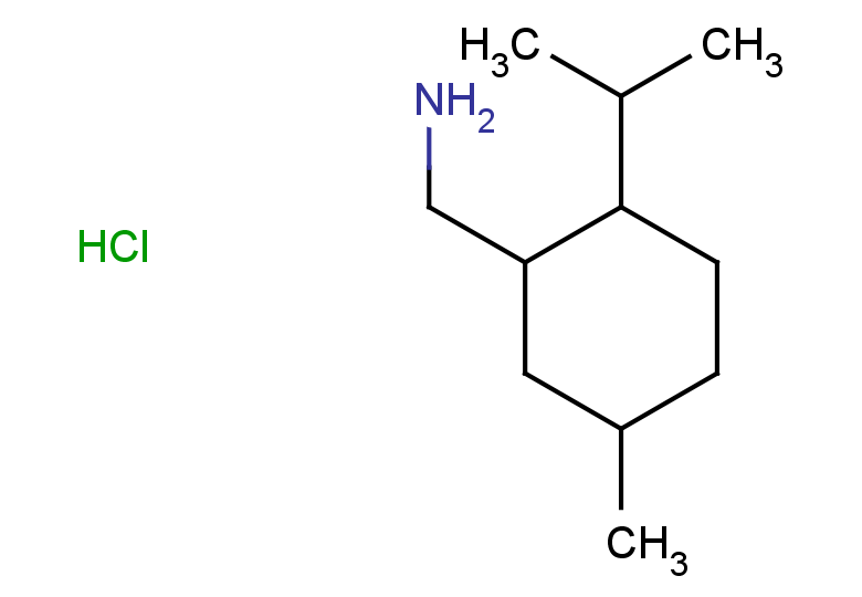 [5-methyl-2-(propan-2-yl)cyclohexyl]methanamine hydrochloride, Mixture of diastereomers