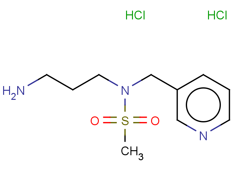 N-(3-aminopropyl)-N-(pyridin-3-ylmethyl)methanesulfonamide dihydrochloride