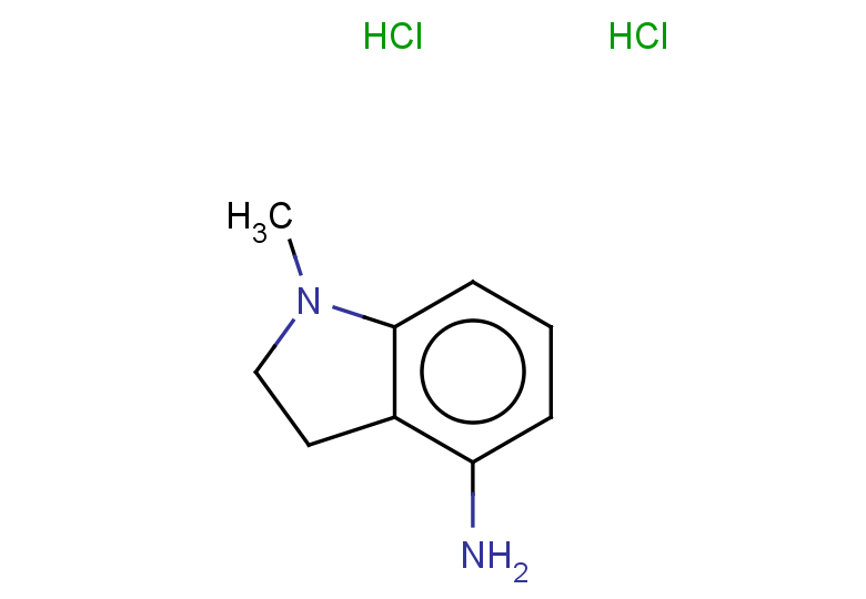 1-methyl-2,3-dihydro-1H-indol-4-amine dihydrochloride