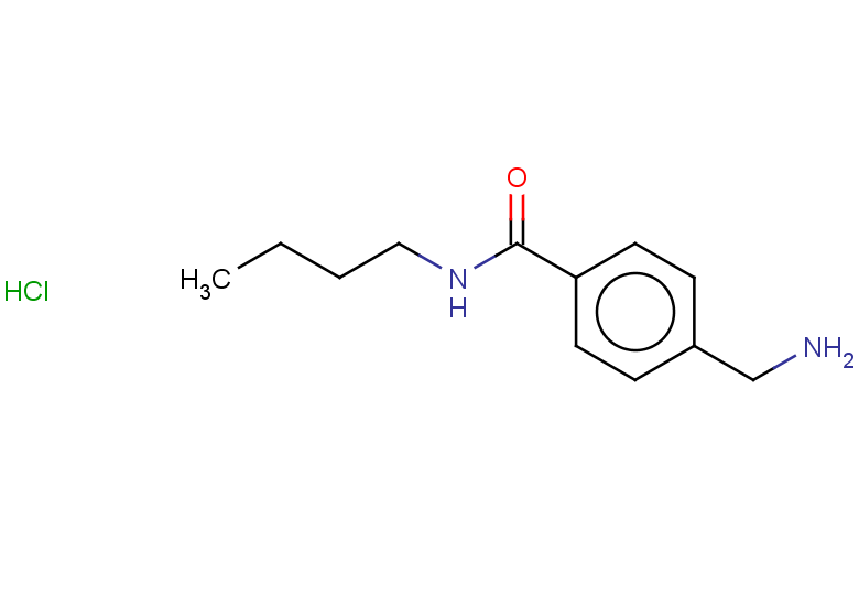 4-(aminomethyl)-N-butylbenzamide hydrochloride